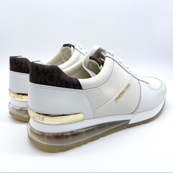 Michael Kors MK Allie Trainer Logo Print Sneakers - Picture 5 of 16